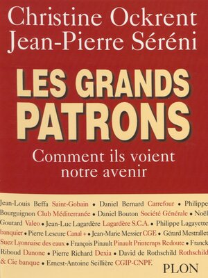 cover image of Les Grands Patrons